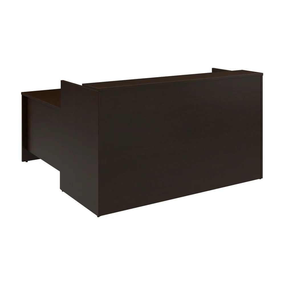 Arrive 72W x 72D L Shaped Reception Desk with Shelf - Image 3
