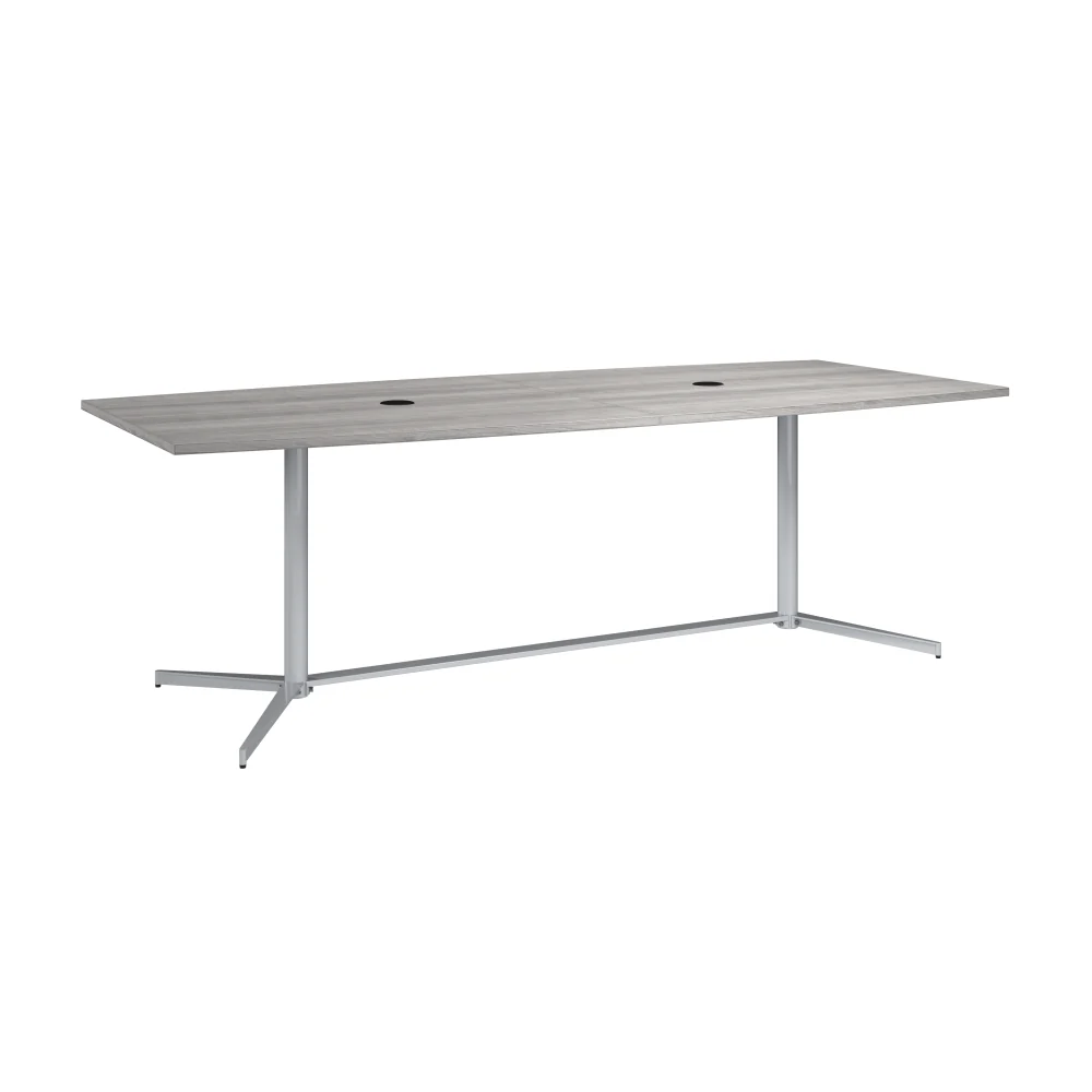 96-inch Office Conference Table with Metal Base - Image 16