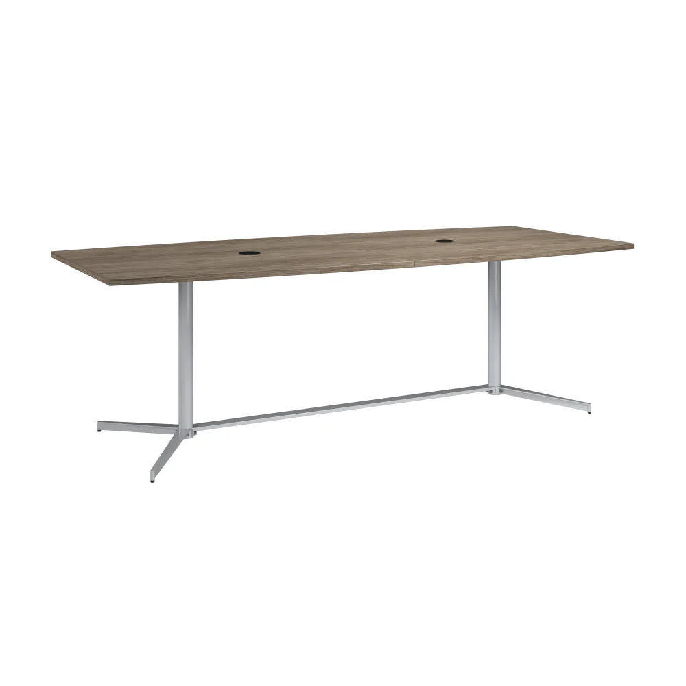 96-inch Office Conference Table with Metal Base - Image 31
