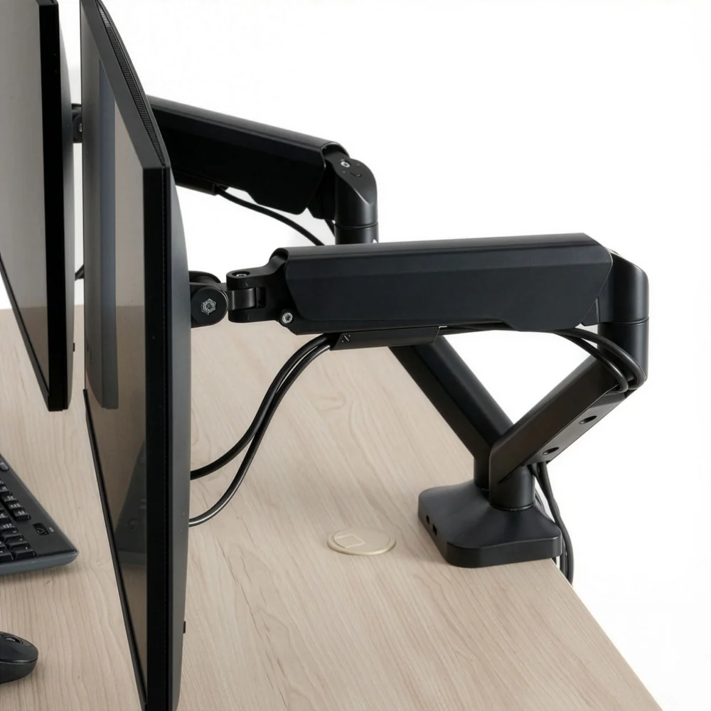 Adjustable Dual Monitor Arm - Image 3