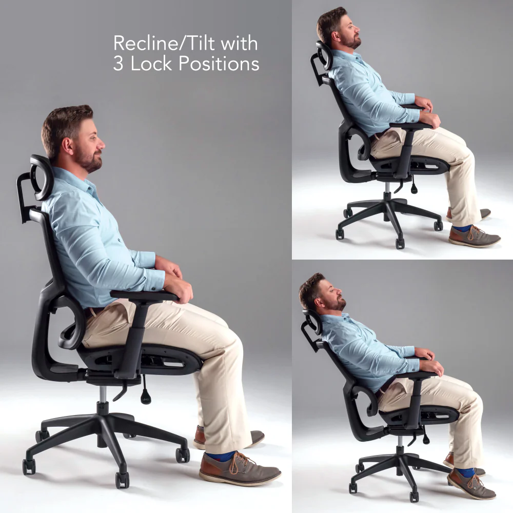 Align High Back Ergonomic Office Chair with Lumbar Support - Image 9
