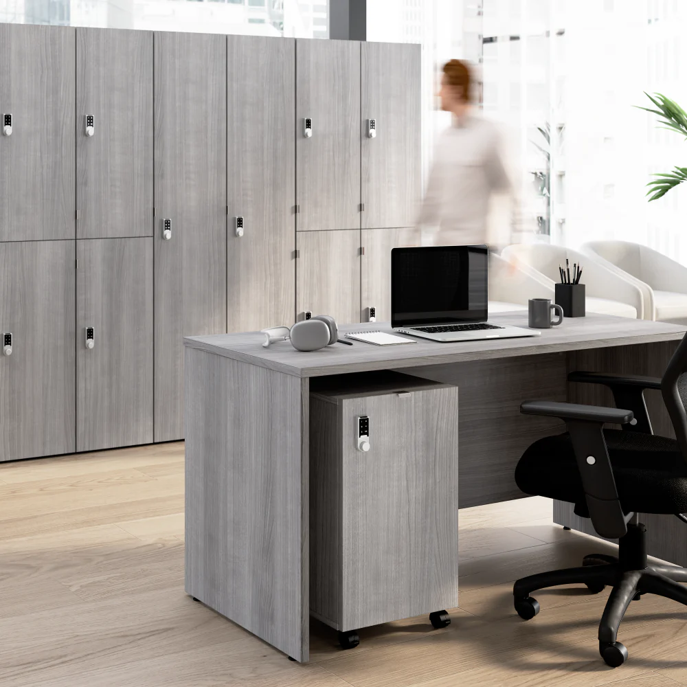 Assure Mobile File Cabinet with Drawers and Keypad Lock - Image 15