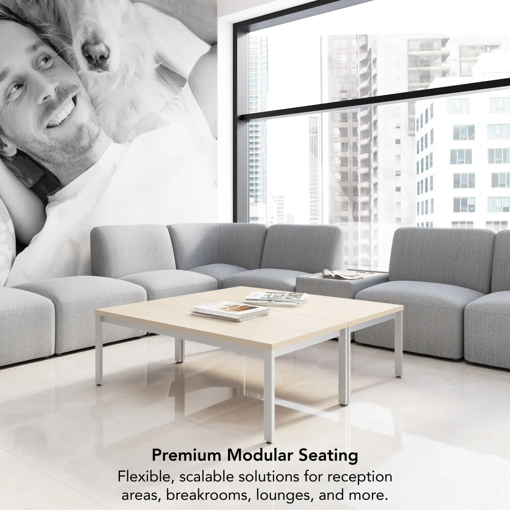 Assemble Modular 2 Seater Sectional with Charging Station - Image 11
