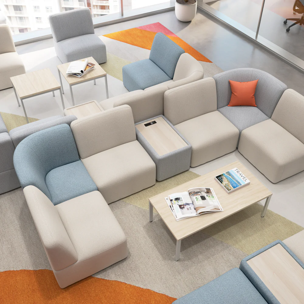 Assemble Modular 5 Seater L Shaped Sectional Lounge Sofa - Image 13