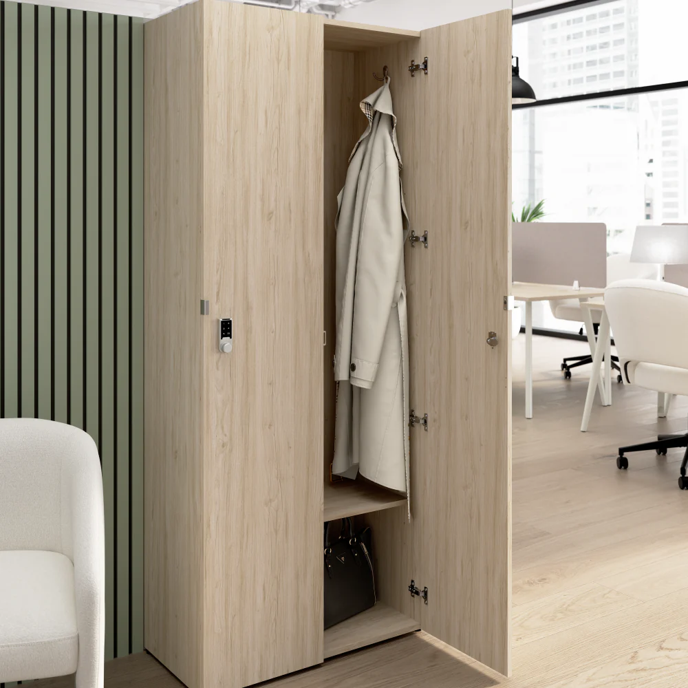 Assure Single Tier 2 Door Storage Locker with Keypad Locks - Image 10