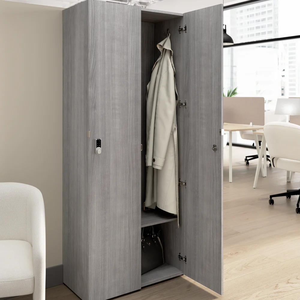 Assure Single Tier 2 Door Storage Locker with Keypad Locks - Image 4