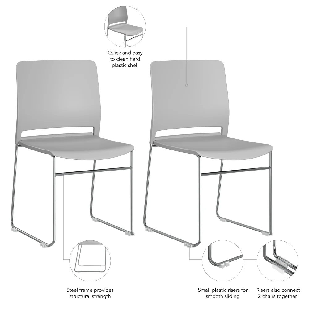 Envision Stackable Chairs - Set of 2 - Image 12