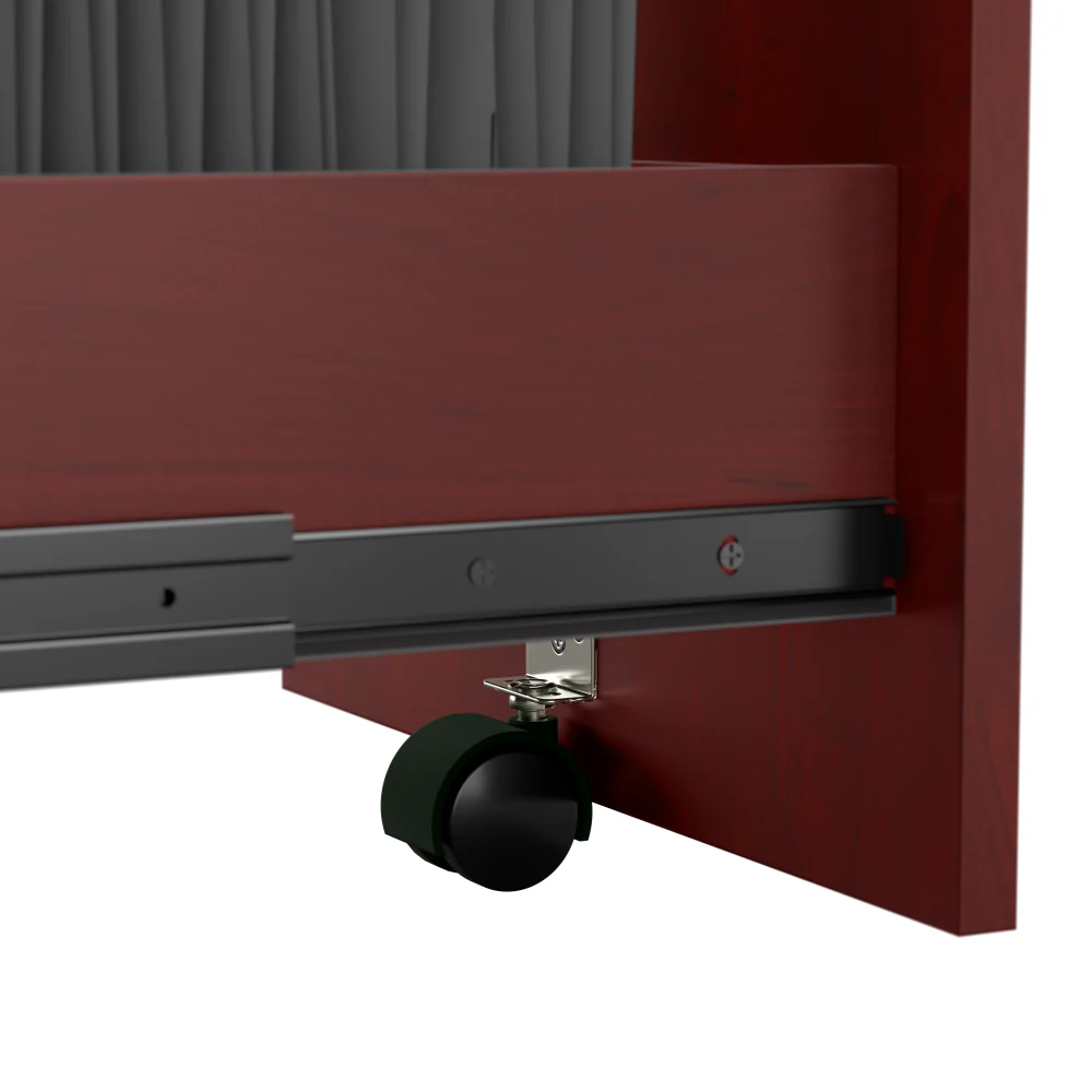 Office in an Hour Cubicle Storage with Cabinet, Drawers, Paper Tray, and Pencil Holder - Image 5