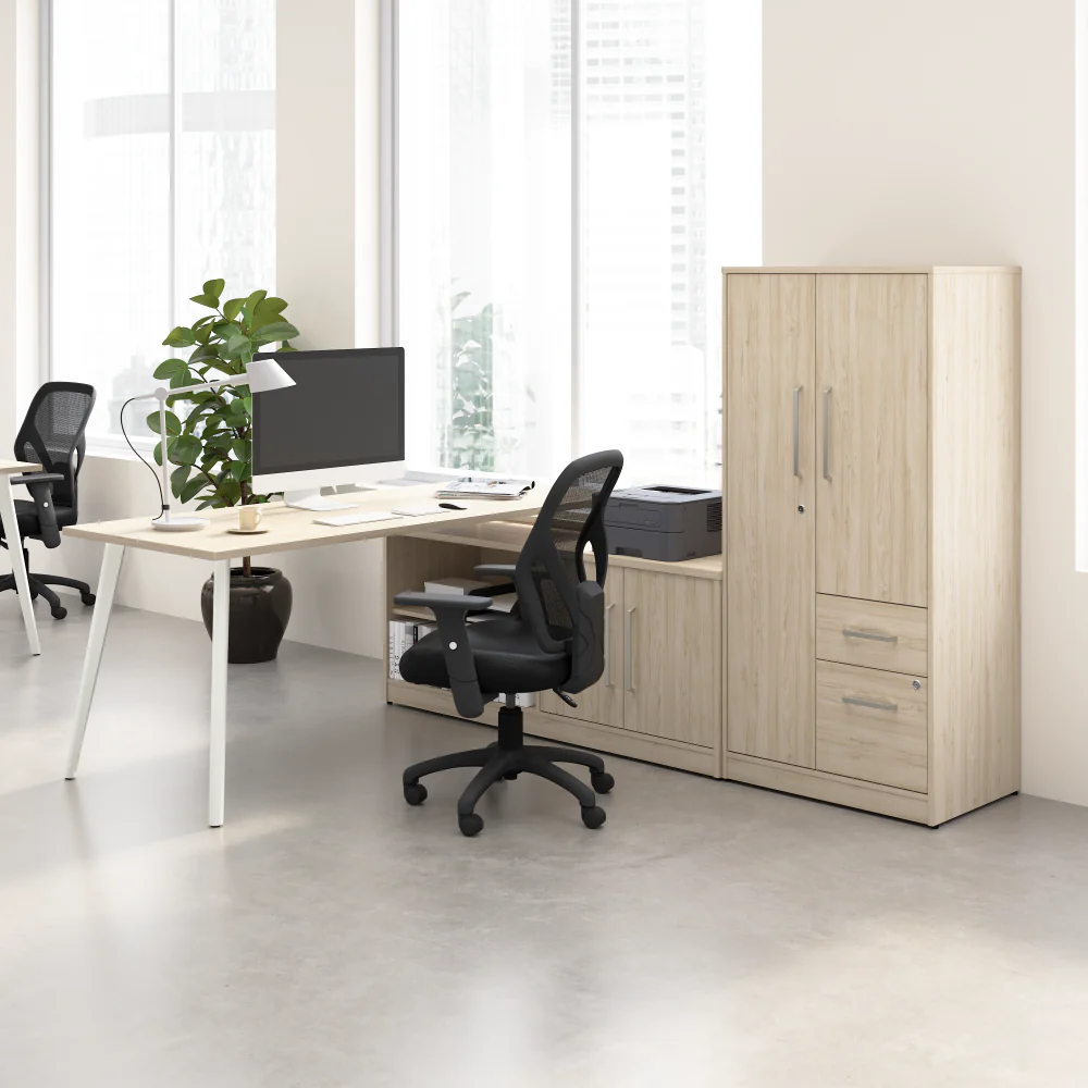 Vista Wardrobe Cabinet with Drawers - Image 10
