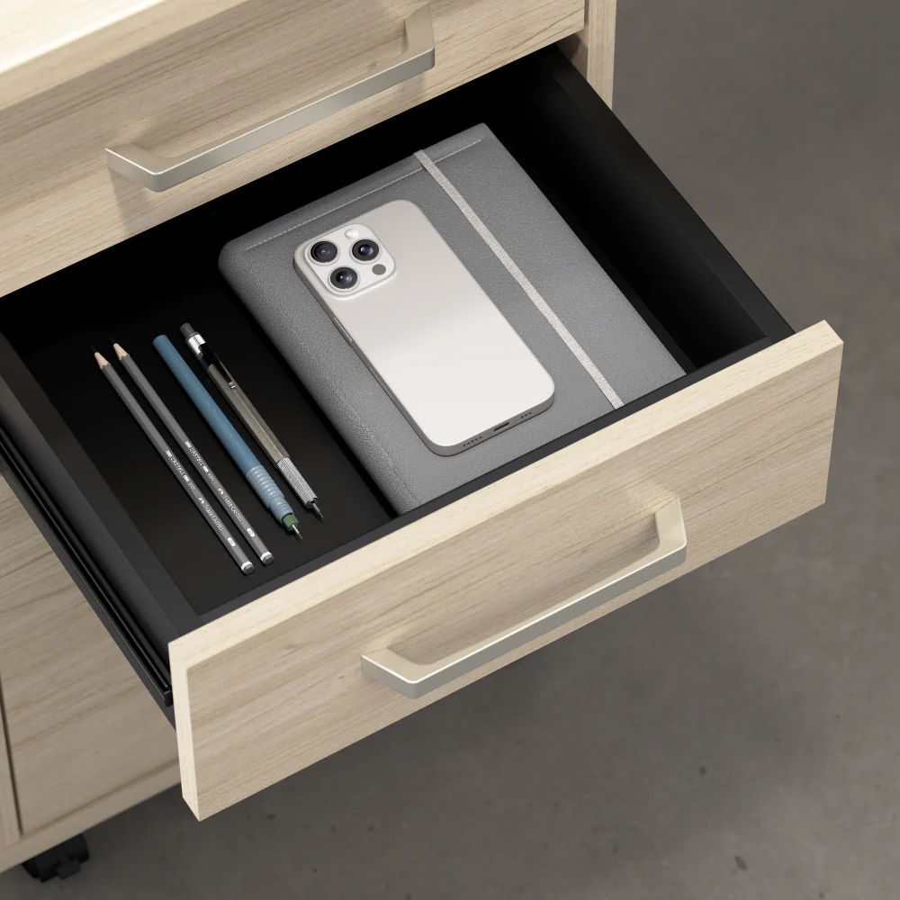 Vista Wardrobe Cabinet with Drawers - Image 11