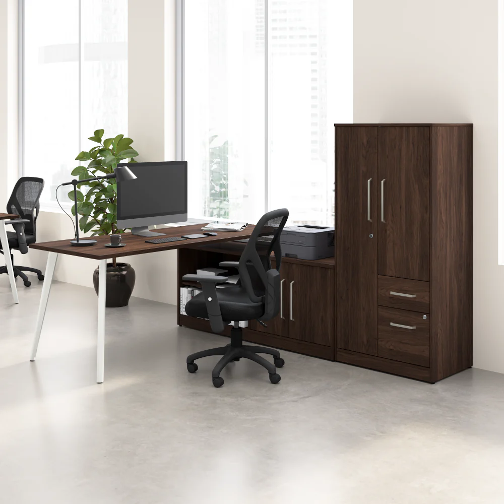 Vista Wardrobe Cabinet with Drawers - Image 4